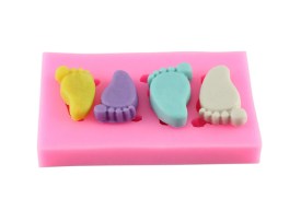 Molde fondant  4 piecitos 002V4 (2)